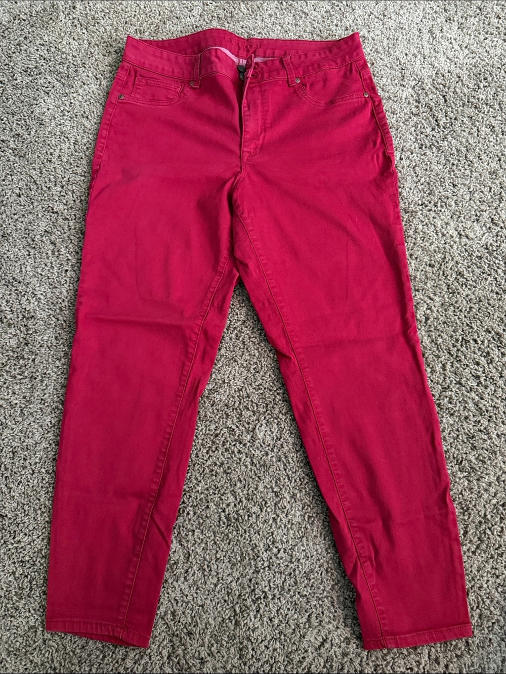 Maurices Red Women's Jeggings